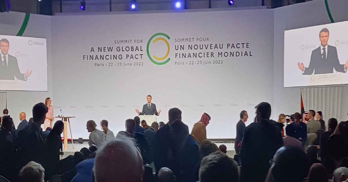 « Six mois après le “Sommet pour un Nouveau Pacte Financier Mondial ...